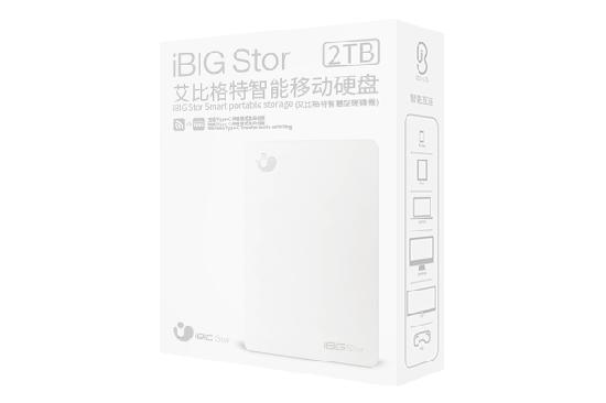 艾比格特IBSL6291 艾比格特 (iBIG Stor)智能移動(dòng)硬盤 XLWUWH1000101 白色