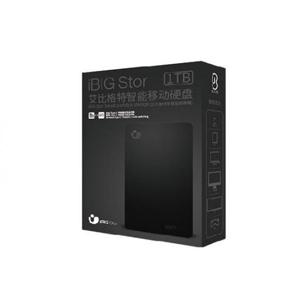 艾比格特IBSL6291 艾比格特 (iBIG Stor)智能移動硬盤 XLBUWH1000101 黑色