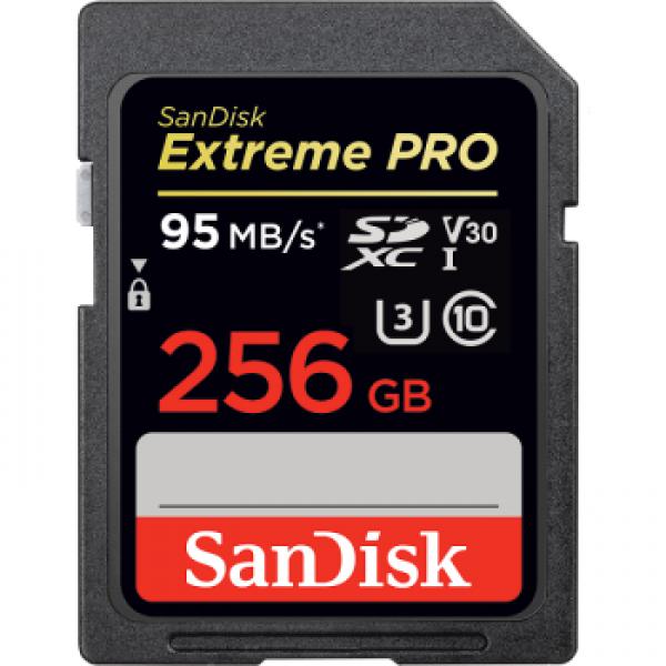 閃迪（SanDisk）SD卡相機內(nèi)存卡 超極速存儲卡  U3等級 256G