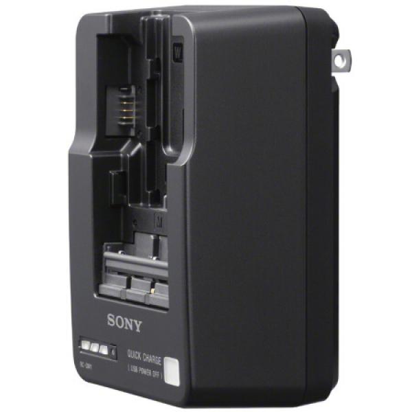 索尼（SONY）BC-QM1 相機攝像機電池通用充電器