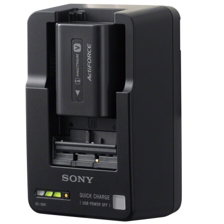 索尼（SONY）BC-QM1 相機(jī)攝像機(jī)電池通用充電器