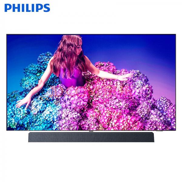 飛利浦（PHILIPS）65OLED934/T3 65英寸 歐風(fēng)-OLED BW音箱杜比全景聲 環(huán)景光4K超高清網(wǎng)絡(luò)液晶智能電視機(jī)