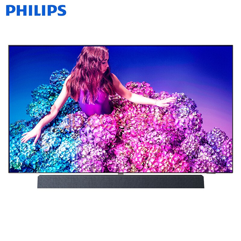 飛利浦（PHILIPS）65OLED934/T3 65英寸 歐風-OLED BW音箱杜比全景聲 環景光4K超高清網絡液晶智能電視機