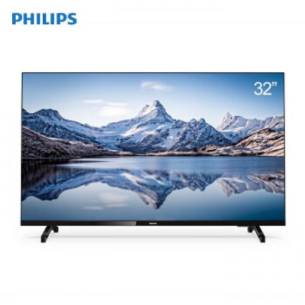 飛利浦（PHILIPS）32PHF6365/T3 32英寸 全面屏 高清 智能網絡WIFI液晶電視 1GB+8GB存儲