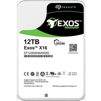 威聯(lián)通希捷12TB SAS 企業(yè)級(ST12000NM0027)