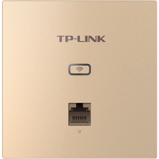 (TP-LINK)  TL-AP450I-PoE 薄款香檳金（方） 450M無線面板式AP