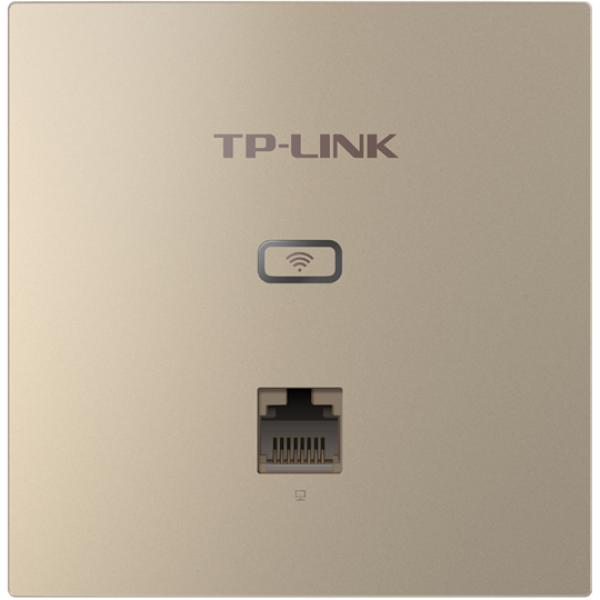 （TP-LINK）TL-AP450I-PoE 薄款米蘭金（方） 450M無線面板式AP
