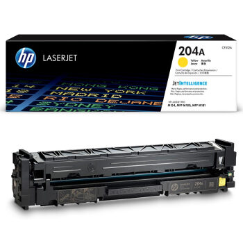 惠普（HP）CF512A/204A原裝黃色硒鼓 適用hp hp M180n/M154a/M181fw/M154nw 打印機硒鼓