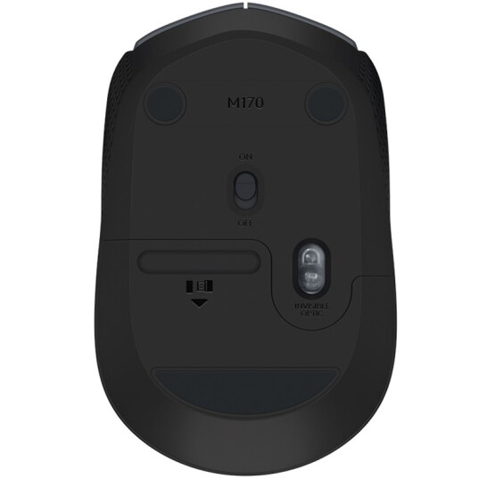 羅技 M170 黑色 無線鼠標