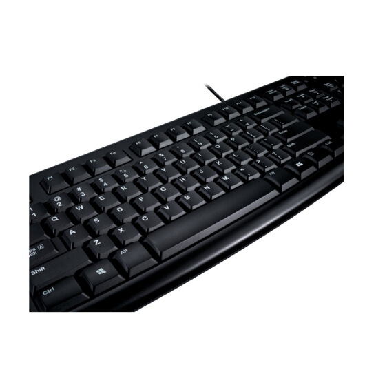 羅技（Logitech）K120 全尺寸 黑色 U口 有線鍵盤