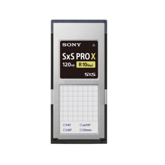 索尼（SONY） SXS 專業攝像機存儲卡用于EX280、EX260、Z280 SBP-120F卡 SXS 120G存儲卡