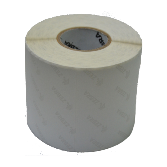 斑馬（ZEBRA）原裝銅版紙標簽打印紙 標管芯直徑40mm 80mm*60mm*700張*18卷/整箱