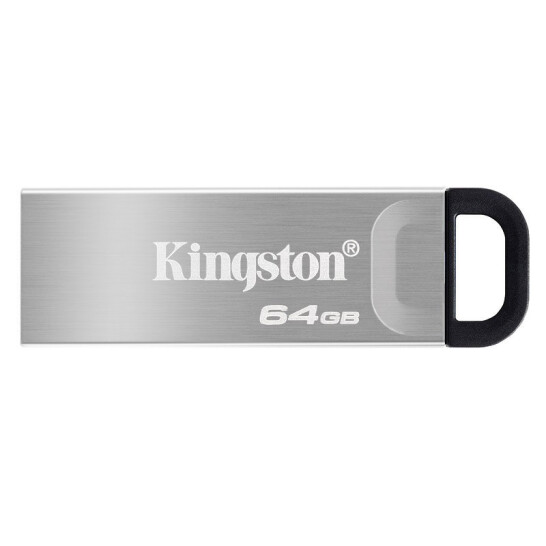  金士頓（Kingston）64GB USB 3.2 Gen 1 U盤 DTKN 金屬外殼 讀速200MB/s