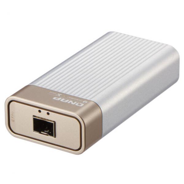 威聯(lián)通（QNAP）QNA-T310G1S Thunderbolt 3 雷電3 轉(zhuǎn)換 10GbE 萬(wàn)兆工程網(wǎng)絡(luò)轉(zhuǎn)換器