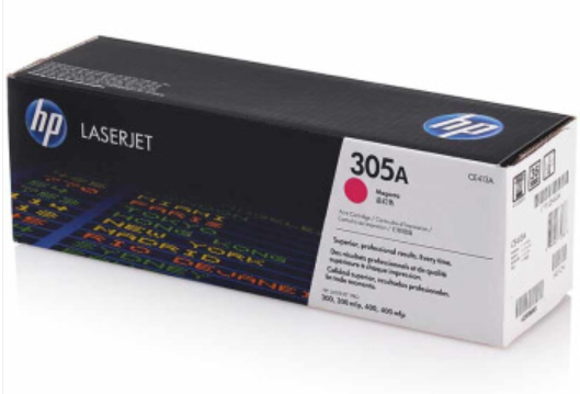 惠普(HP) CE413A 品紅色硒鼓 305A （適用M351a/M451dn/M451nw/M375nw/M475dn）