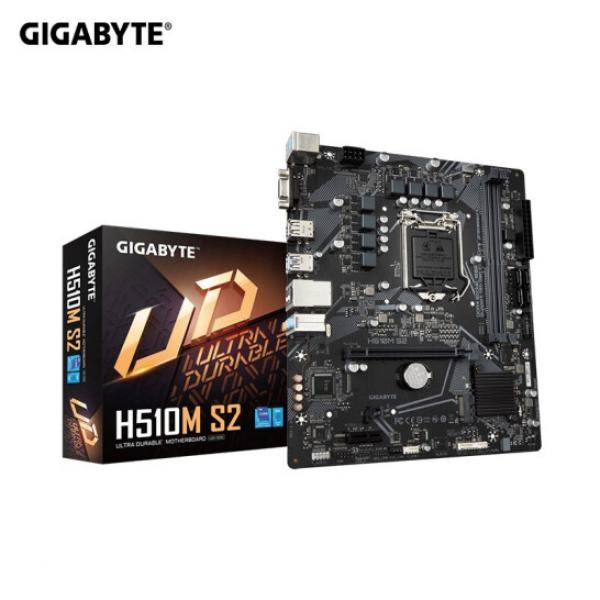 技嘉 H510M H410 主板 支持CPU 10400F 11400F INTEL LGA1200 H510M S2