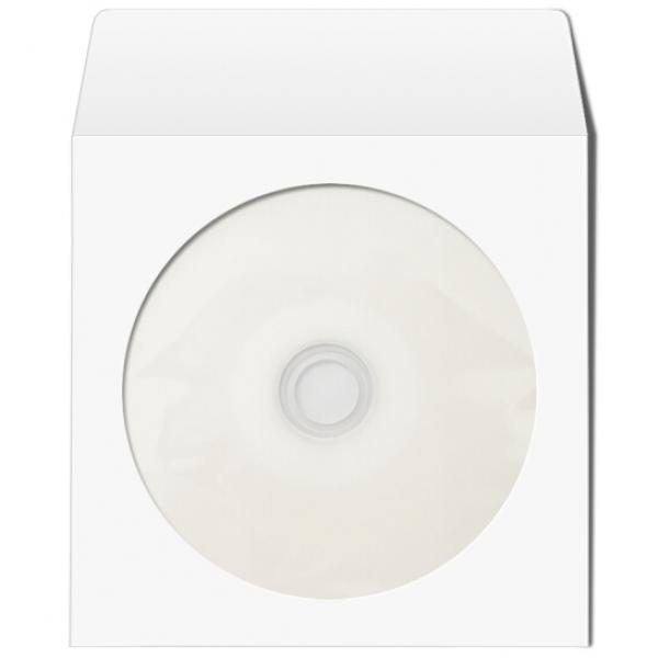 銘大金碟（MNDA）cd dvd光盤收納紙袋 100片/包 白色