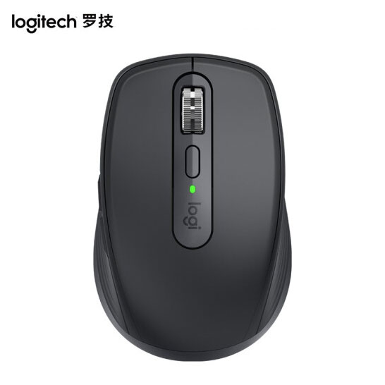 羅技（Logitech）MX Anywhere 3無線辦公充電鼠標 藍牙優聯雙模連接 跨設備控制 石墨黑