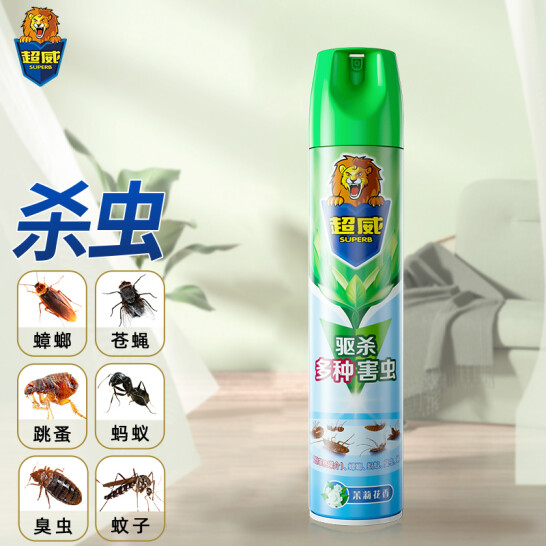 超威 殺蟲劑噴霧 500ml 茉莉花香