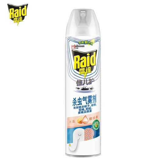 雷達(dá)(Raid) 佳兒護(hù) 殺蟲(chóng)劑噴霧 600ml 柑橘香 