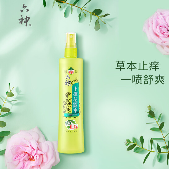 六神【噴霧花露水】快速止癢噴霧 三重草本 180ml