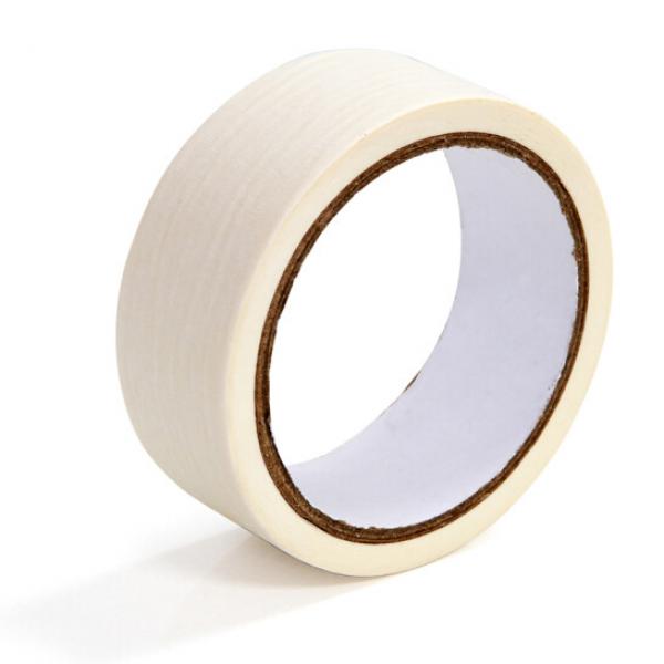 得力(deli)美紋紙膠帶/裝修遮蔽帶/無痕紙/貼膜 36mm*20y*145um(18.3m/卷) 1卷裝