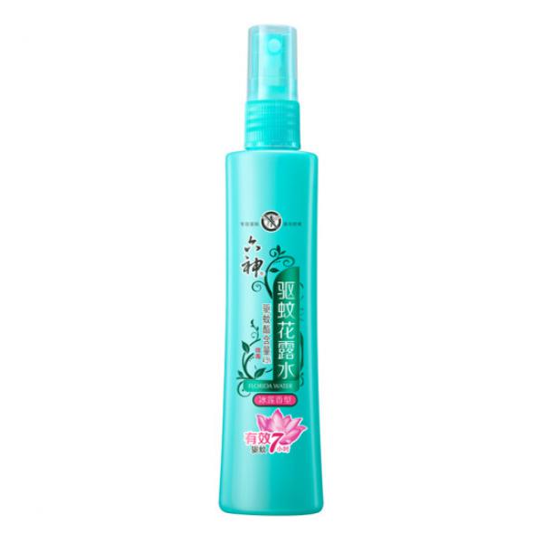 六神【噴霧花露水】驅蚊防痱蚊怕水 冰蓮香型 180ml