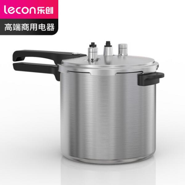 樂創( lecon) 商用高原壓力鍋 304不銹鋼高海拔戶外高壓鍋燃氣適用 18L LC-J-YL18