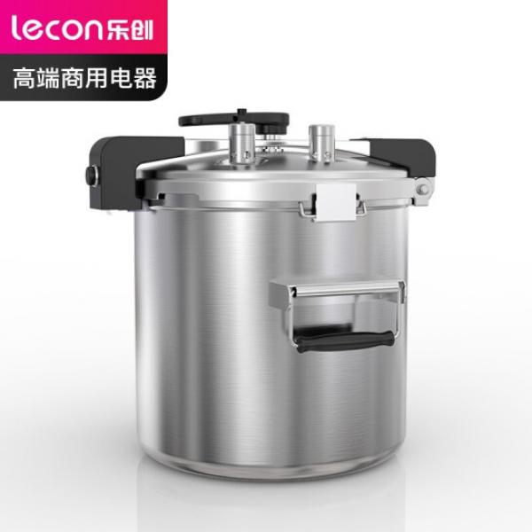 樂創( lecon) 商用高原壓力鍋 304不銹鋼高海拔戶外高壓鍋燃氣適用 82L LC-J-YD82
