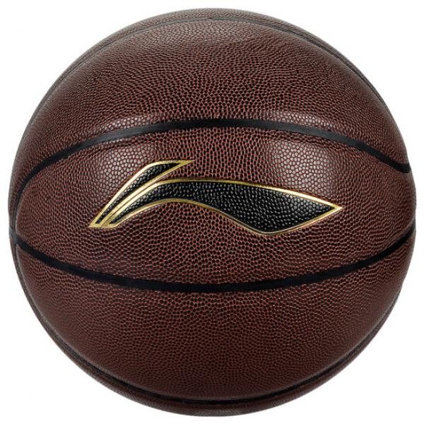 李寧（LI-NING）籃球CBA聯賽指定用球室內外通用比賽7號PU材質籃球 LBQG030-P