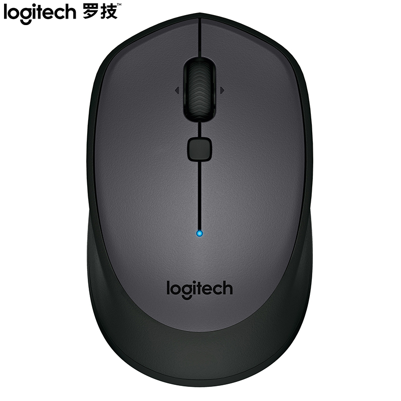 羅技（Logitech）M336 鼠標(biāo) 無線藍牙鼠標(biāo) 辦公鼠標(biāo) 對稱鼠標(biāo) 黑灰色