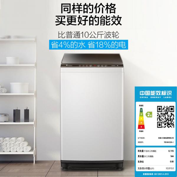 小天鵝（LittleSwan）TB100V23H 全自動波輪洗衣機 10公斤