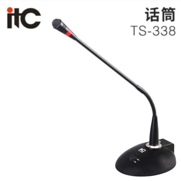 itc ts-338 有線會議鵝頸話筒 黑色