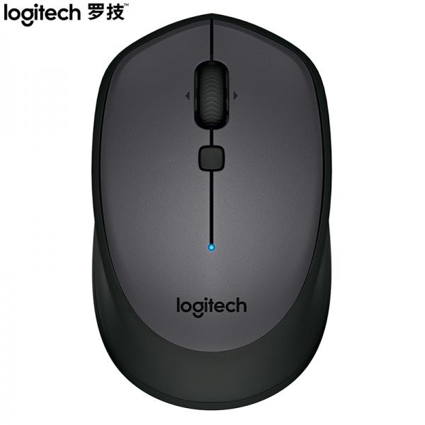 羅技（Logitech）M336 鼠標(biāo) 無線藍(lán)牙鼠標(biāo) 辦公鼠標(biāo) 對稱鼠標(biāo) 黑灰色