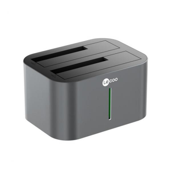 聯(lián)想來(lái)酷 移動(dòng)硬盤(pán)盒底座 2.5/3.5英寸 USB3.0 臺(tái)式機(jī)筆記本電腦外接SATA串口 LKP3001H