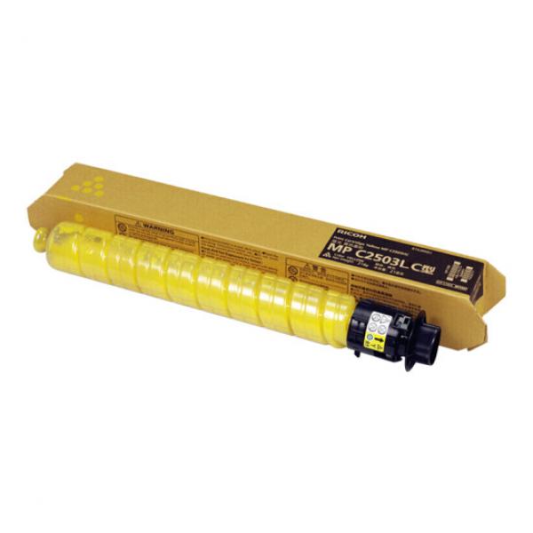  理光（Ricoh）MPC2503LC 黃色碳粉盒1支裝 適用MP C2003SP/C2503SP/C2011SP/C2004SP/C2504SP/IM C2000/C2500