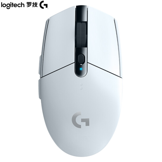 羅技（G）G304 LIGHTSPEED無線鼠標 白色