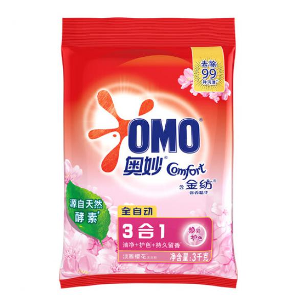 奧妙洗衣粉 淡雅櫻花 3000g