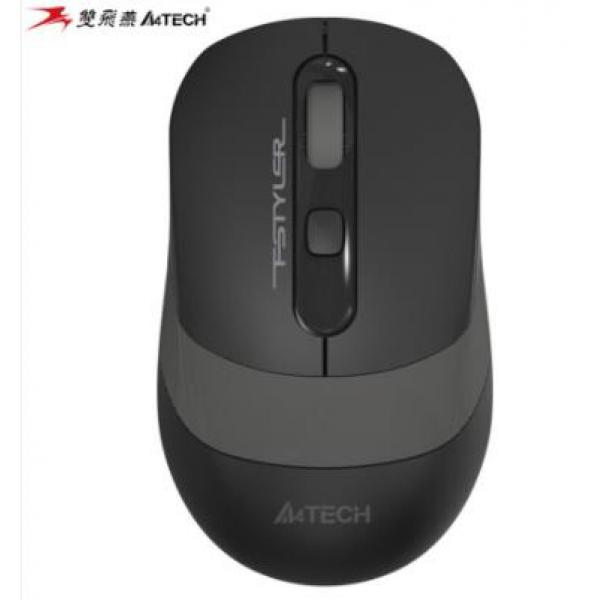 雙飛燕（A4TECH）FG10 飛時代 無線鼠標 筆記本臺式電腦辦公家用便攜省電鼠標 DPI可調 USB接口2.4G 遂空灰