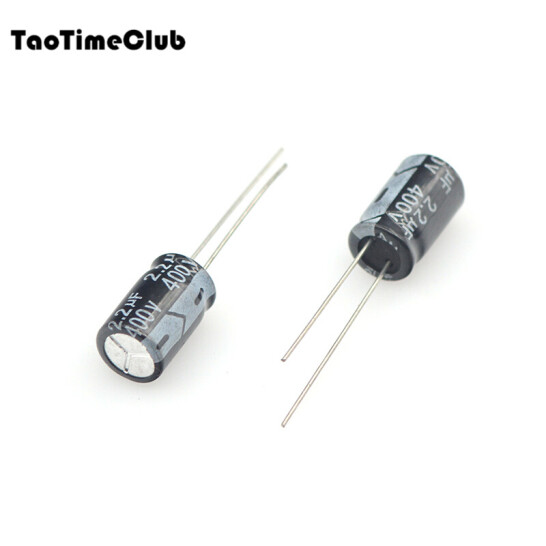 TaoTimeClub  主板電容 400V 2.2UF 8*12