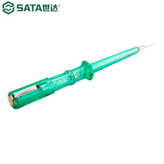 世達(dá)（SATA）照明燈普通電筆 絕緣電工筆 普通型測(cè)電筆 145MM 62501