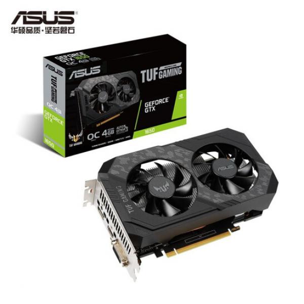 華碩（ASUS） TUF GeForceGTX1650-O4GD6-P-V2-GAMING GDDR6 4G電競游戲顯卡