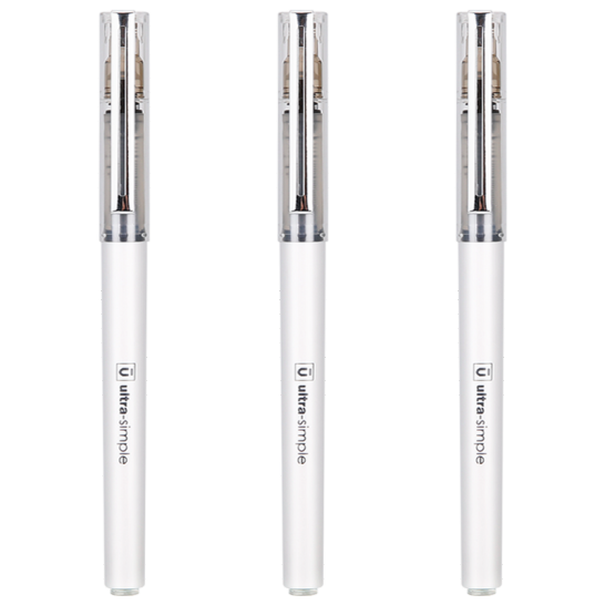 晨光（M&G） 中性筆 0.5 黑色大容量直液式中性筆 ARP57901 黑色筆 單支