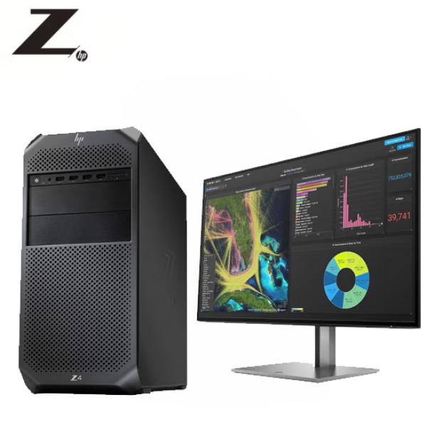 惠普（HP）Z4 G4 圖形工作站主機 至強W-2265/128GB ECC/4TB機械+512GB固態/RTXA4000 16GB/27英寸顯示器