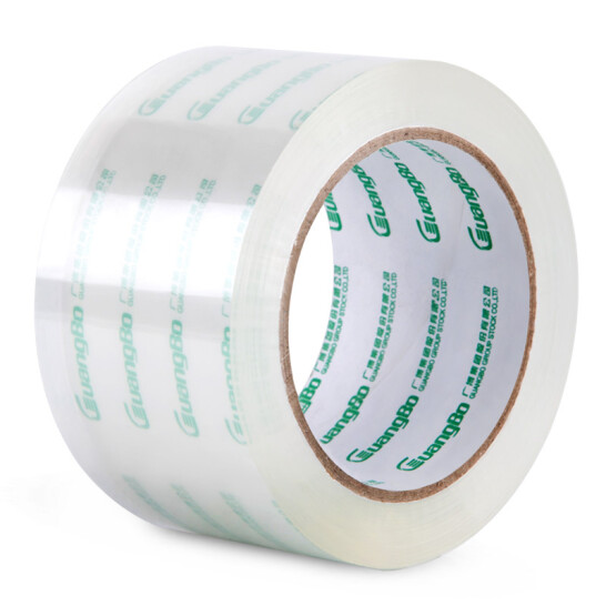 廣博 高透明膠帶寬膠帶60mm*100y*50μm 91.4米/卷封箱膠帶辦公文具FX-63KA