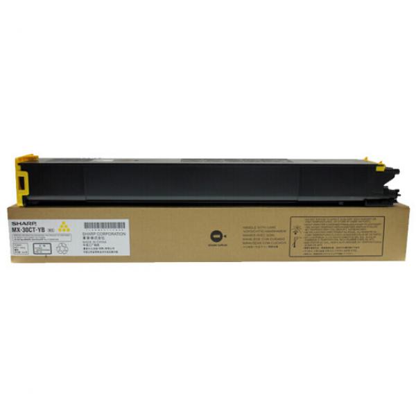 夏普（SHARP）MX-30CT YB 原裝黃色墨粉盒（適用MX-C3081/C3581/4081機型）約12000頁