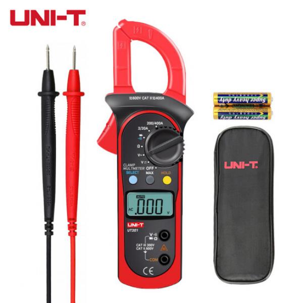 優利德（UNI-T）UT201鉗形表萬用表數字交流鉗型表 鉗形萬用表電流表電工萬能表