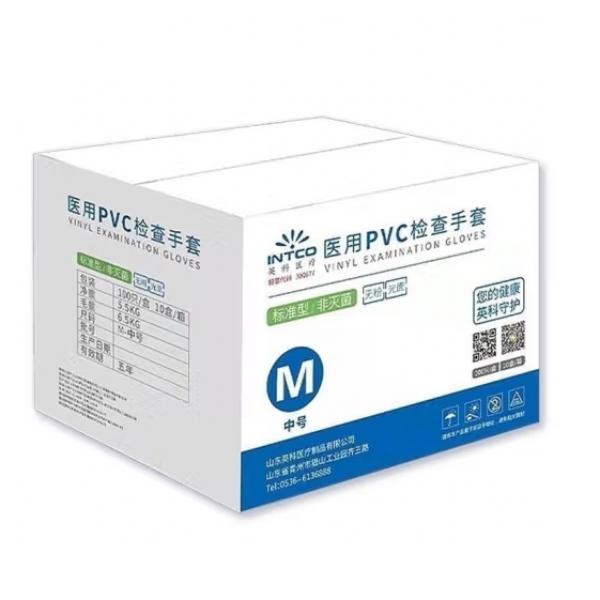 英科醫療 PVC一次性手套  M中碼 1000只/箱