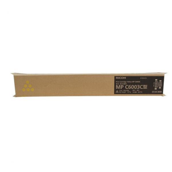 理光（Ricoh）MPC6003C 黃色墨粉 適用MP C4503SP/5503SP/6003SP/4504SP/6004SP/C4504EXSP/C6004EXSP