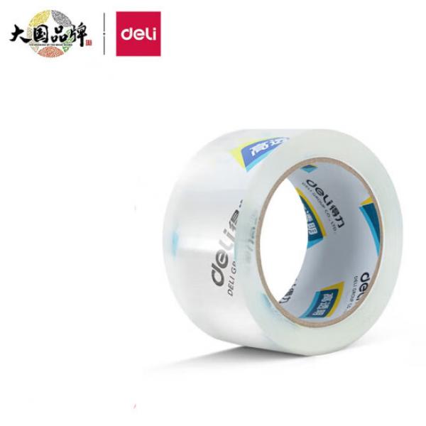得力(deli) 打包膠帶 48mm*100y*50um(91.4m/卷) 單卷裝 30205